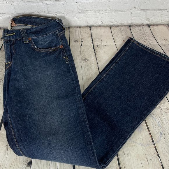 LUCKY BRAND WOMENS LOLA BOOTLEG SHORT INSEAM JEANS - Picture 10 of 14